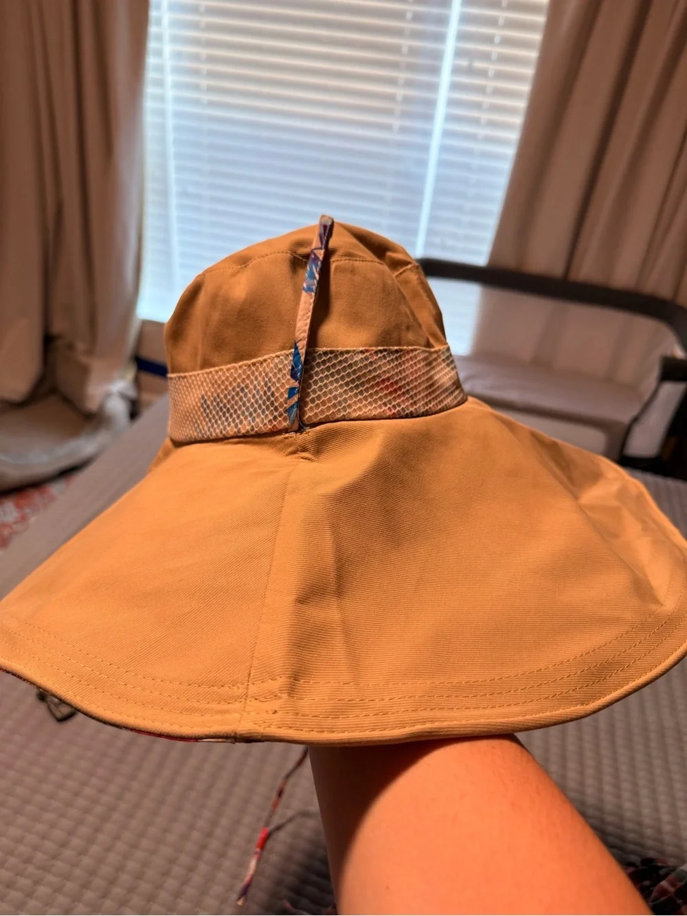 Women’s Wide-Brim Sun Hat - Khaki